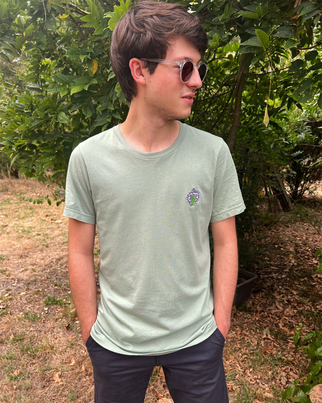 Tiny Surge – Unisex Premium T-shirt with embroidery