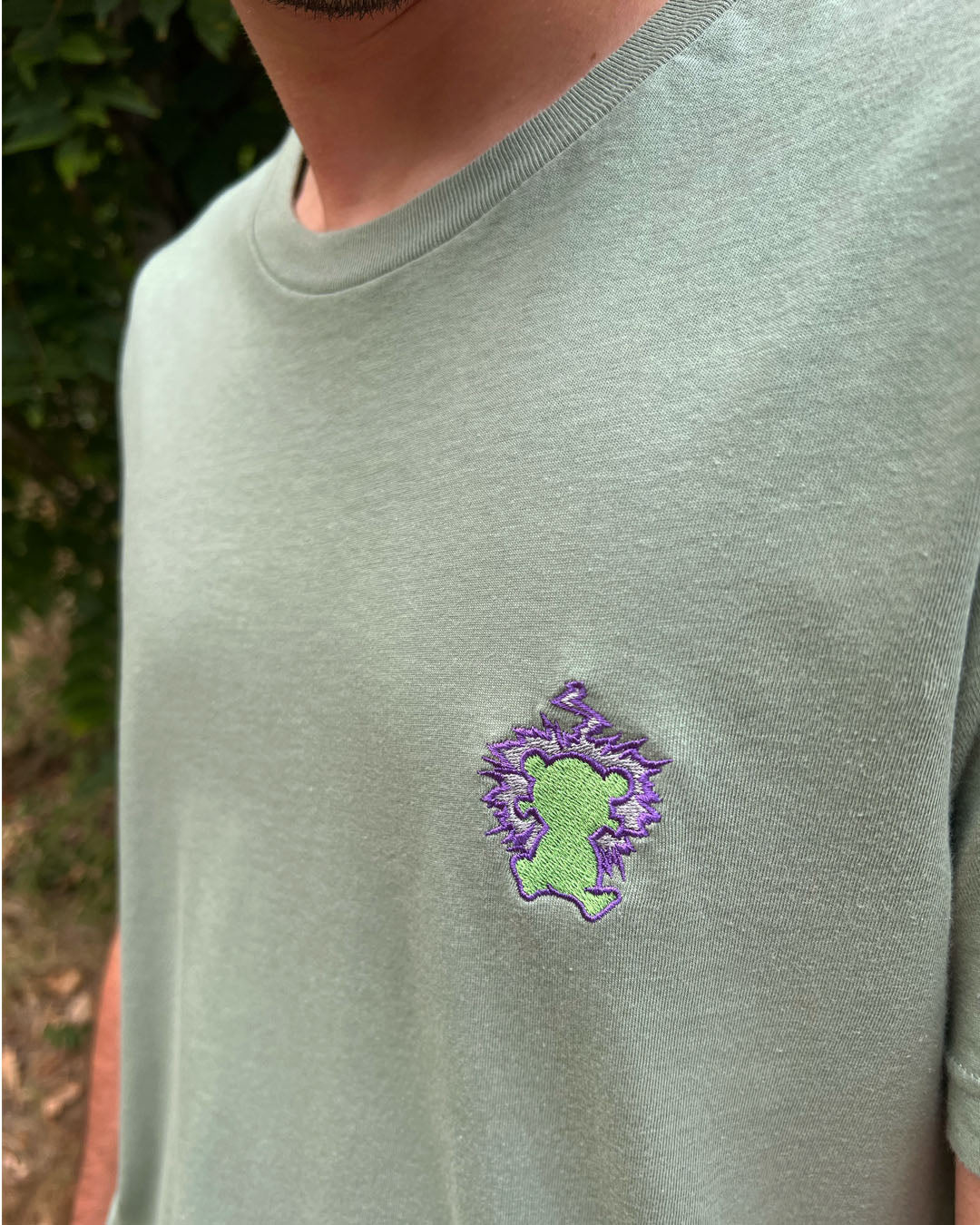 Tiny Surge – Unisex Premium T-shirt with embroidery